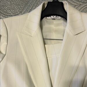 Elegant White Women's Suit by
